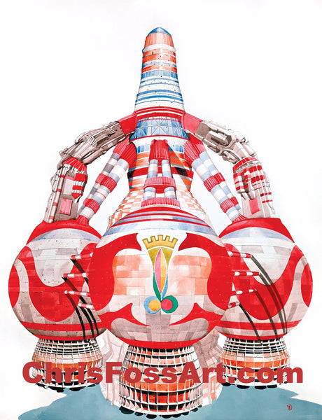 Dune / Harkonnen Flagship /1975